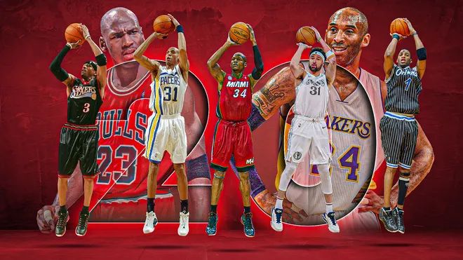 美媒評NBA歷史20大分衛：喬丹居首科比第2 哈登第5麥迪第12